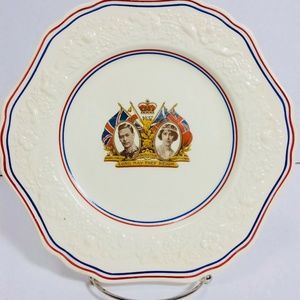 FINAL PRICE British Coronation Plate 1937